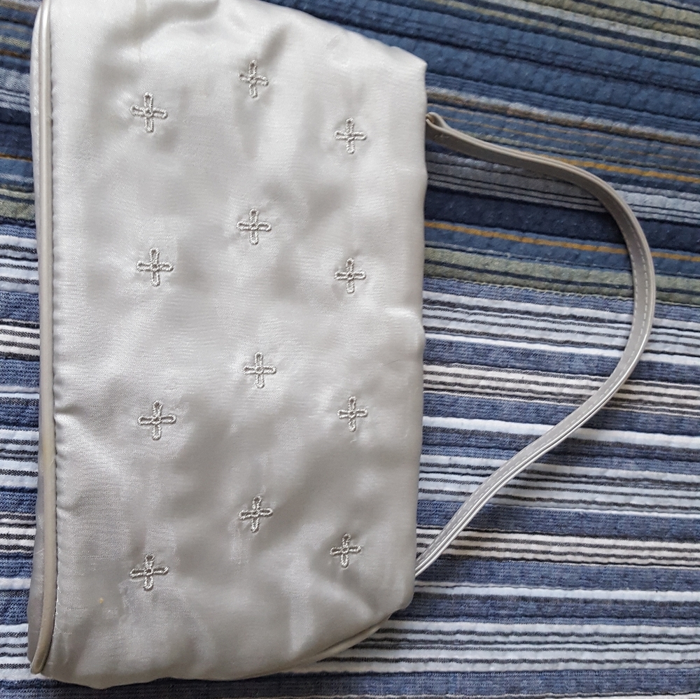 Gray prom bag